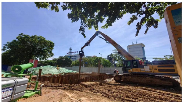 儋州市文化路与中兴大街了交汇处排水箱涵坍塌修复工程